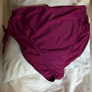 Large high waisted BCBG Paris swim bottom NWT